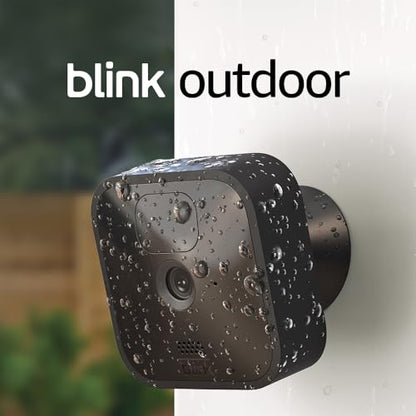 Blink Outdoor with two-year battery life | Wireless HD smart security camera, motion detection, Alexa enabled | 3-Camera System with Sync Module